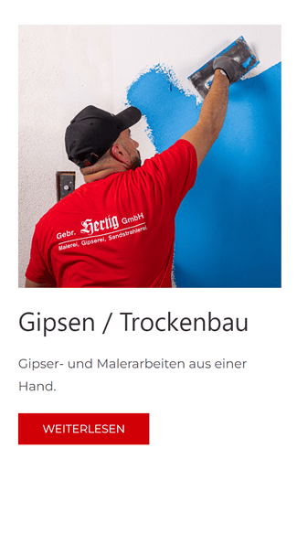 Gipsen Trockenbau für  Wimmis - Spiez, Zwieselberg oder Reutigen